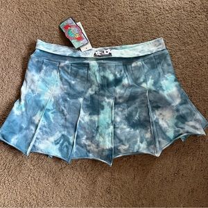 Girl’s Tie Dye Cheer Skirt NWT